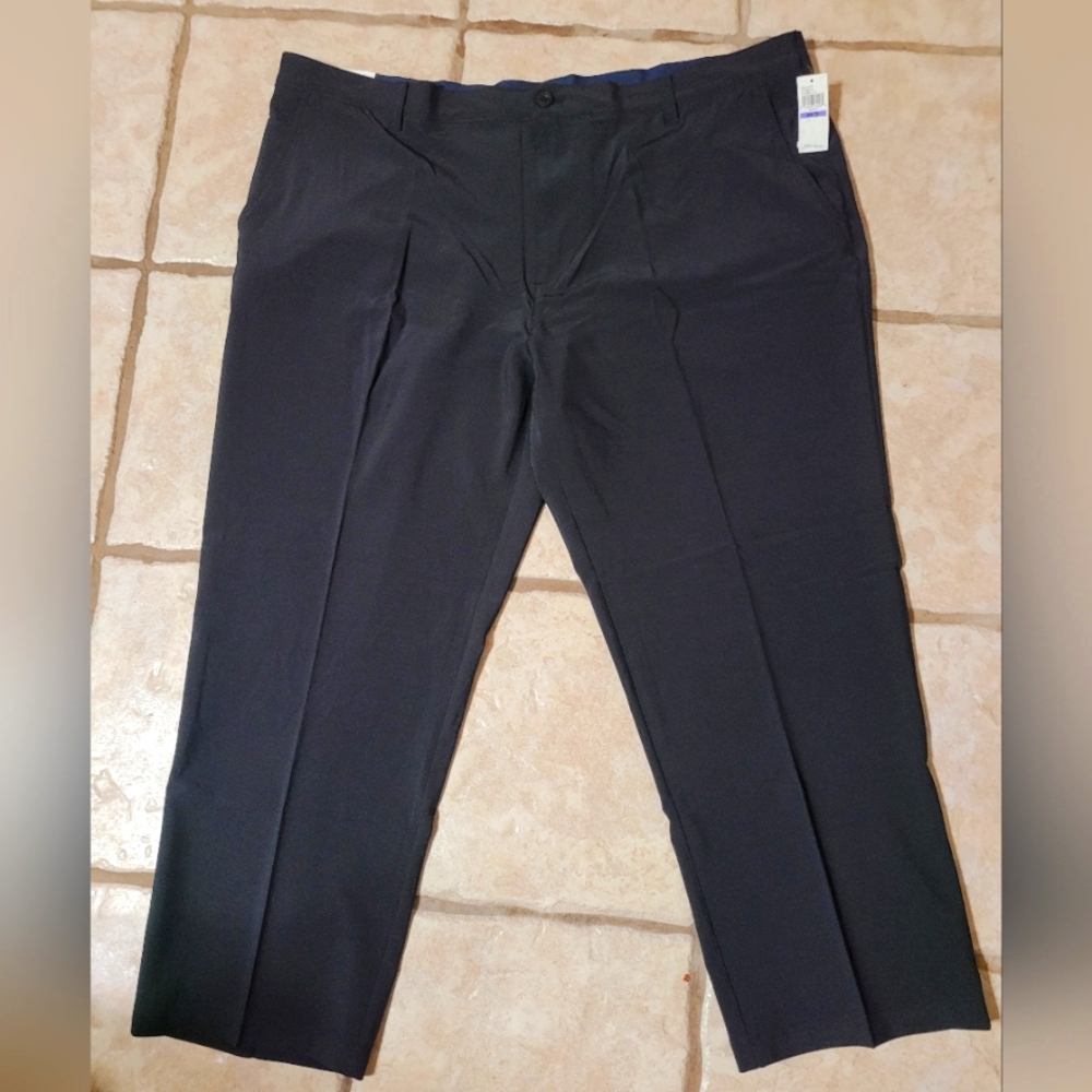 IZOD Golf Black Pants New 48 Or 50